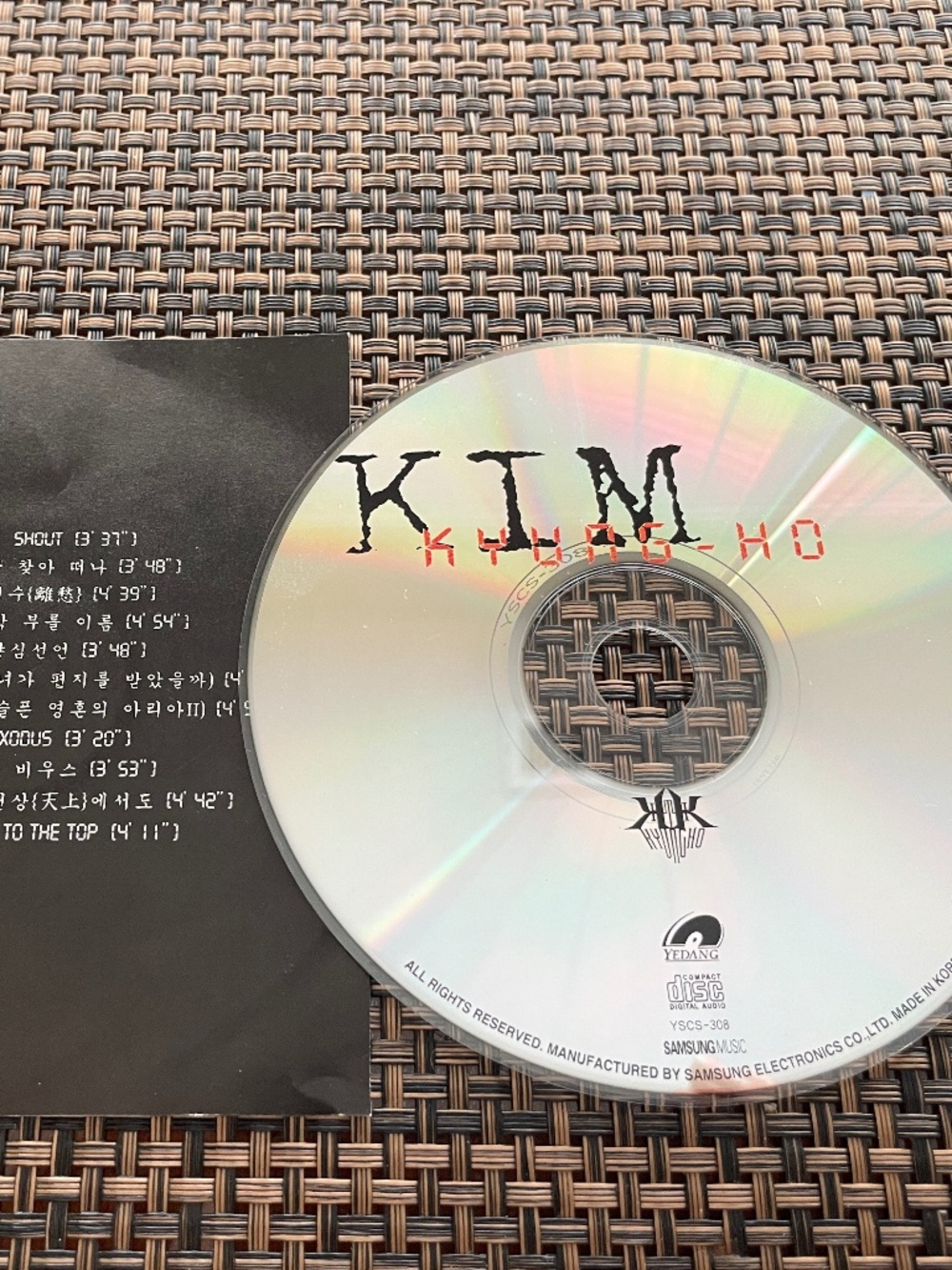 K-pop KIM KYUNG-HO 1998 Music CD